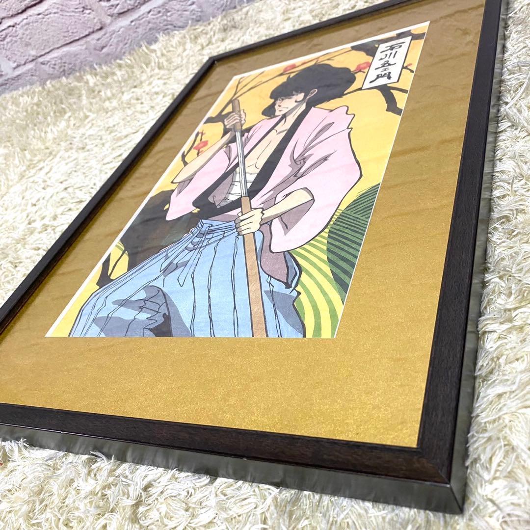 ルパン三世 浮世絵木版画 石川五エ門大判 竹笹堂 モンキーパンチ
