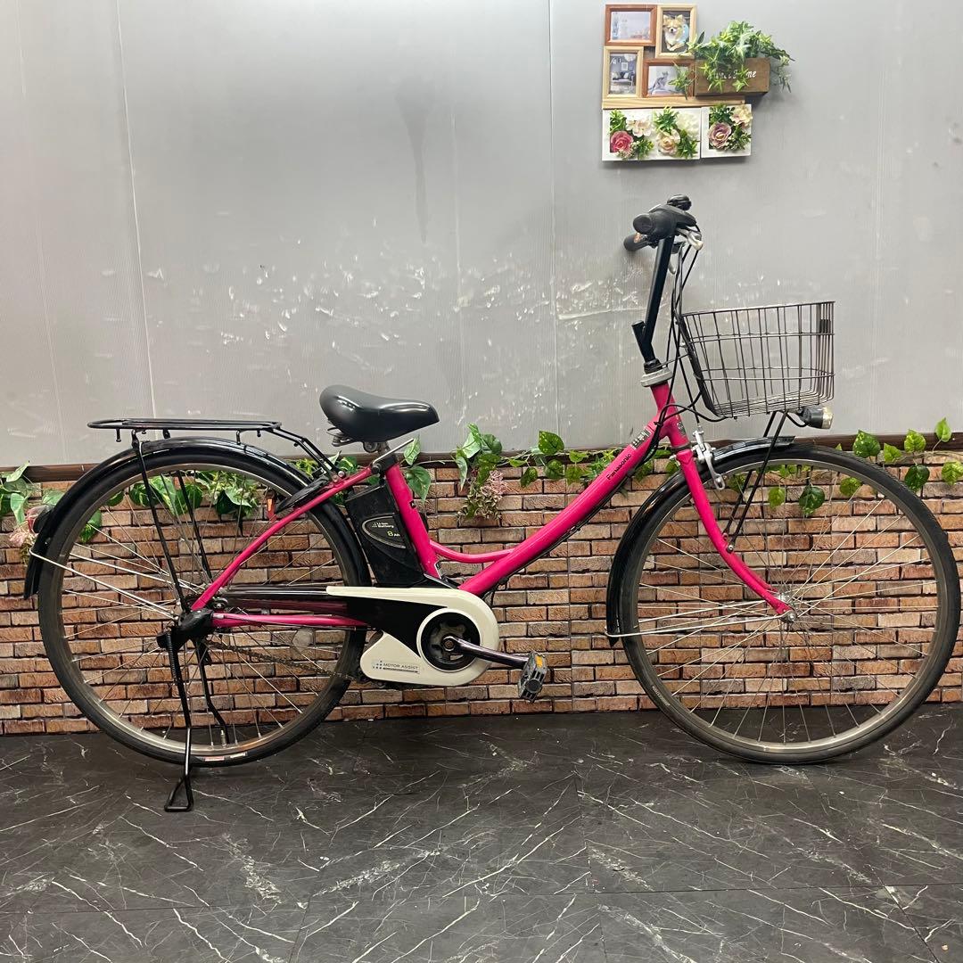 【112】電動自転車 Panasonic A.girl's ピンク 26インチ