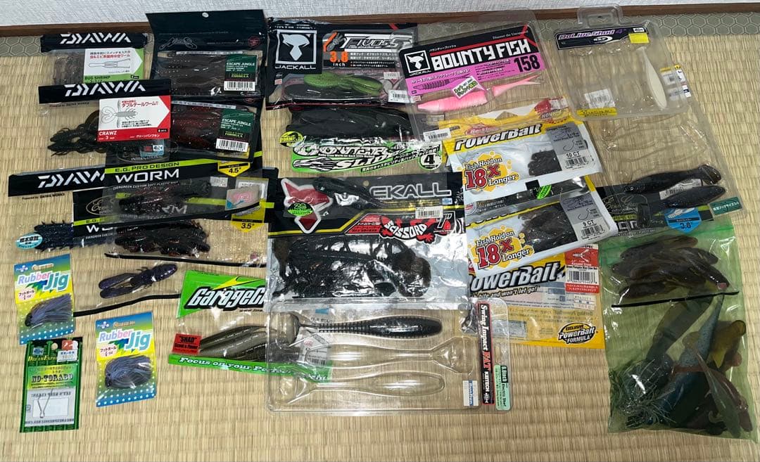 つ*。様 バス釣り引退セット　タックルボックス付き