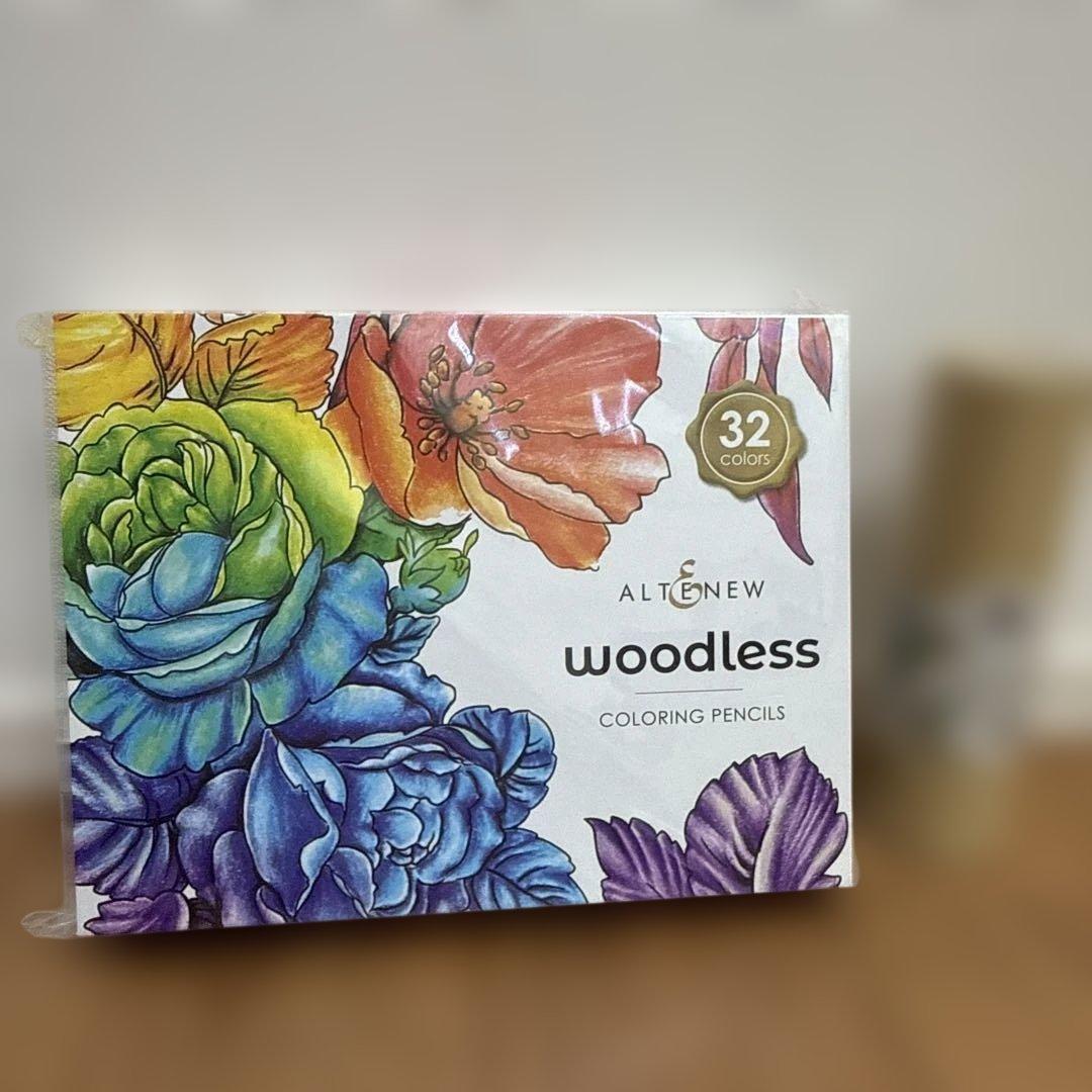 【新品未開封】Altenew ウッドレス油性色鉛筆32色、水性色鉛筆24色セット