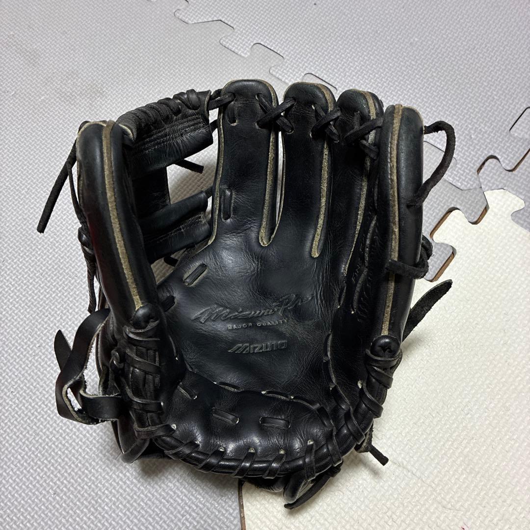 Mizuno 軟式グローブ 黒（少年野球）