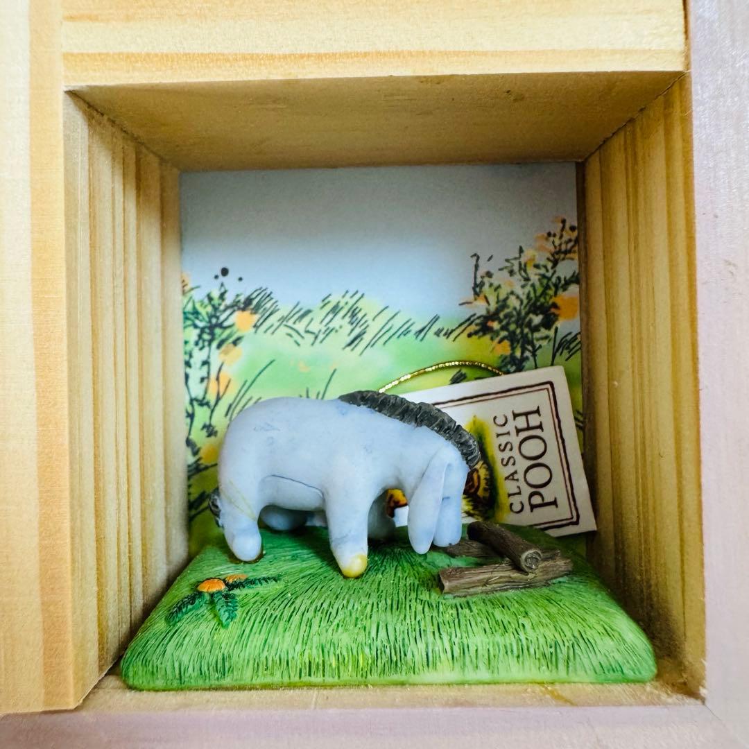 ディズニー アンティーク くまのプーさん 壁掛け ジオラマ クラシックプー