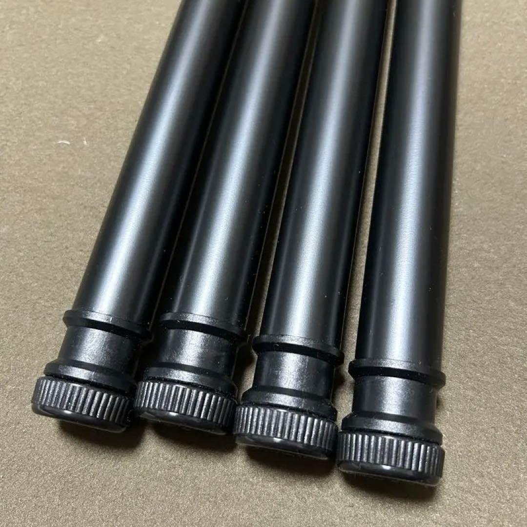 【新品未使用】雪峰祭限定品 スノーピーク IGT ブラック 400脚 4本セット