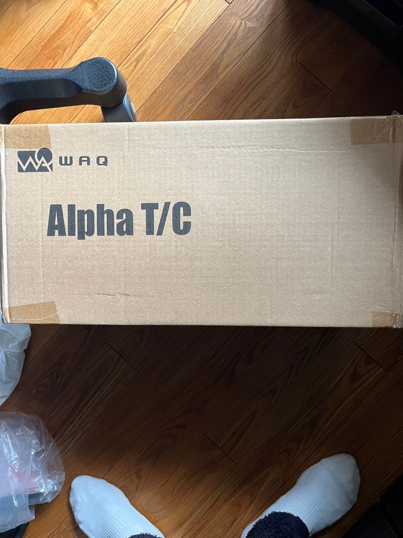 【新品未使用】WAQ Alpha TC ソロティピーテント　初回ロット