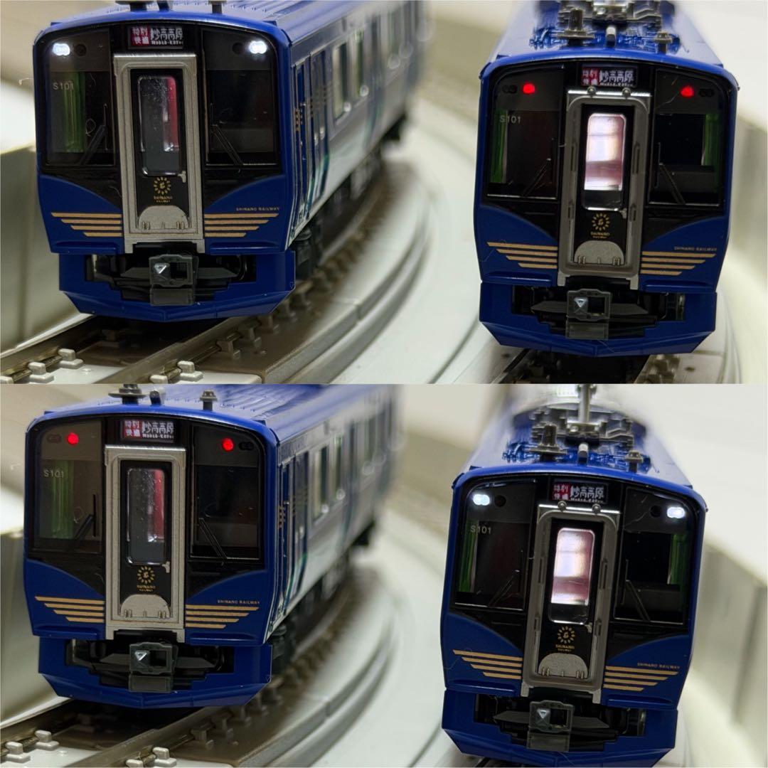 う*こ様 【室内灯有】しなの鉄道　SR1系100番台〈軽井沢リゾートタイプ〉　2