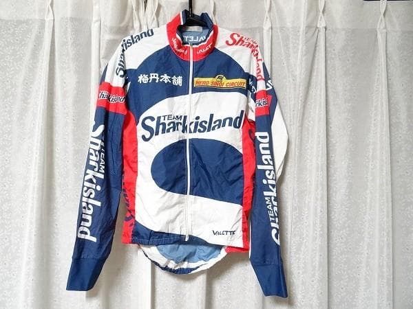 バレット TEAM Shark 梅丹本舗 長袖 サイクルジャージ M