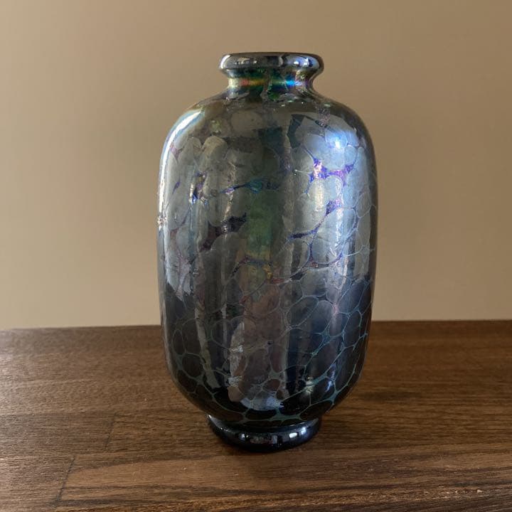 江副行昭　熔壤ガラス花入　お値下しました！