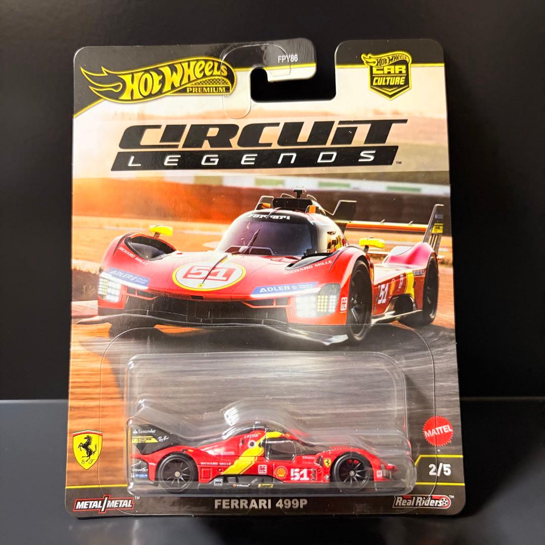 ホットウィール フェラーリ 7点セット 250 GTO 499P ラフェラーリ