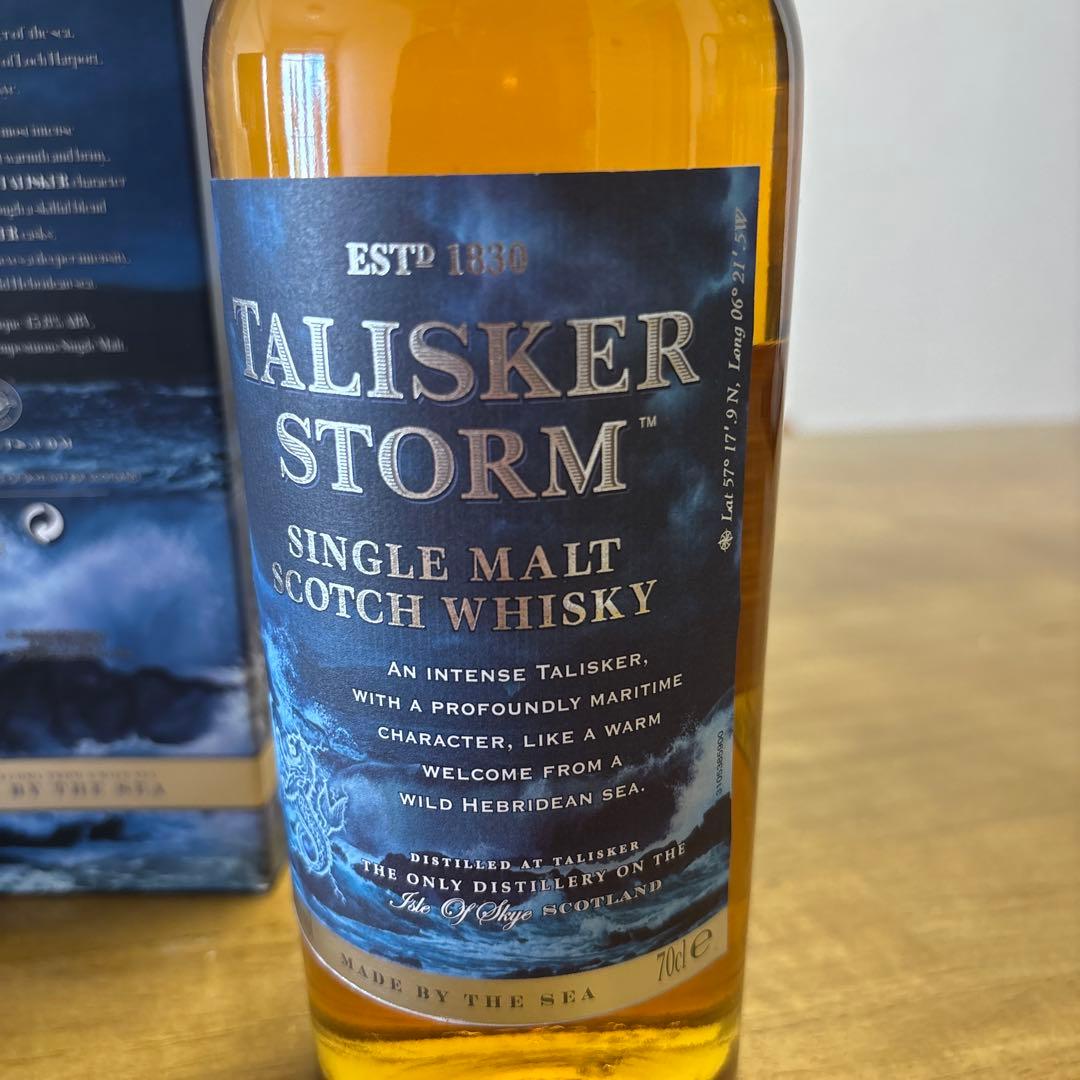レア物 旧ラベル TALISKER STORM ウイスキー 700ml