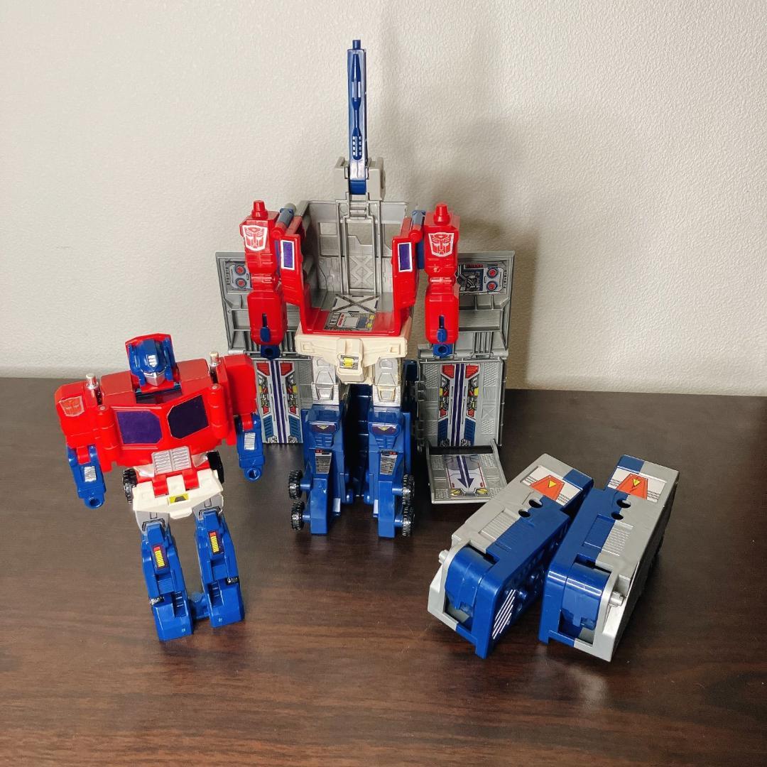 トランスフォーマー G1 コンボイ & スーパージンライ 現状品 欠品あり