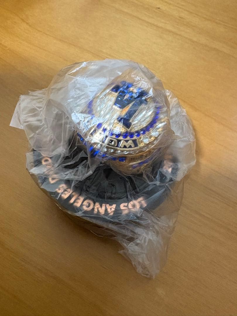 2024年ワールドチャンピオン記念リング 2025年8/6 限定配布 大谷翔平