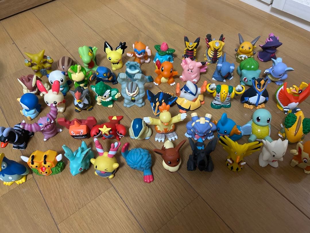 ポケモンキッズ 指人形 ソフビ コレクション 約100体セット