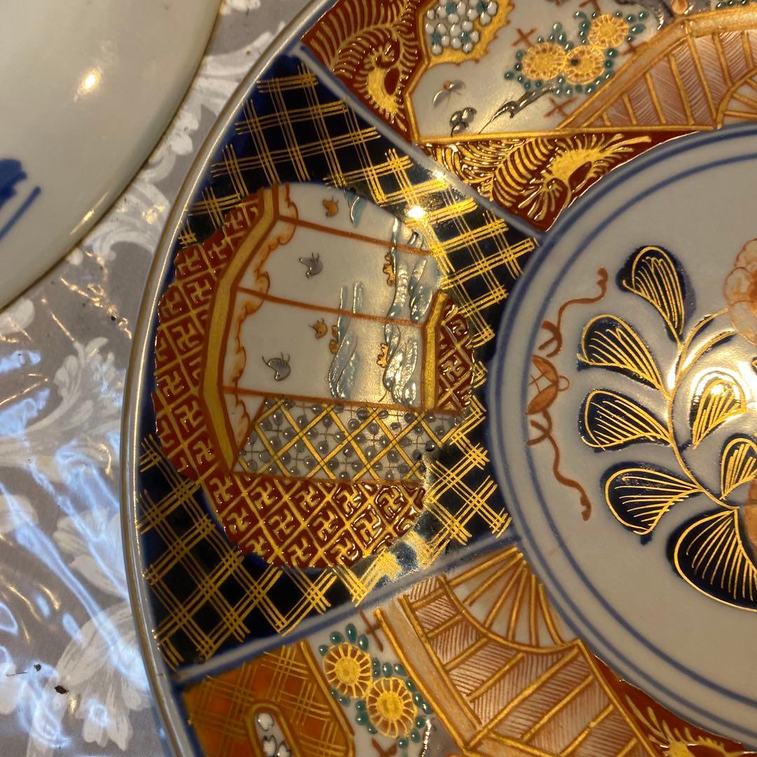 専用　古伊万里錦手皿（6枚セット）