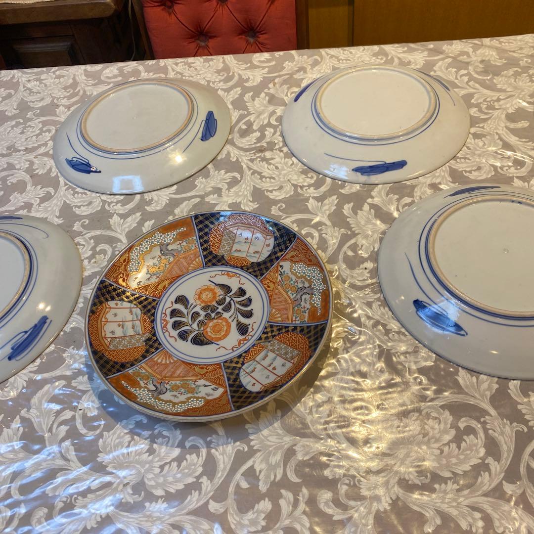 専用　古伊万里錦手皿（6枚セット）