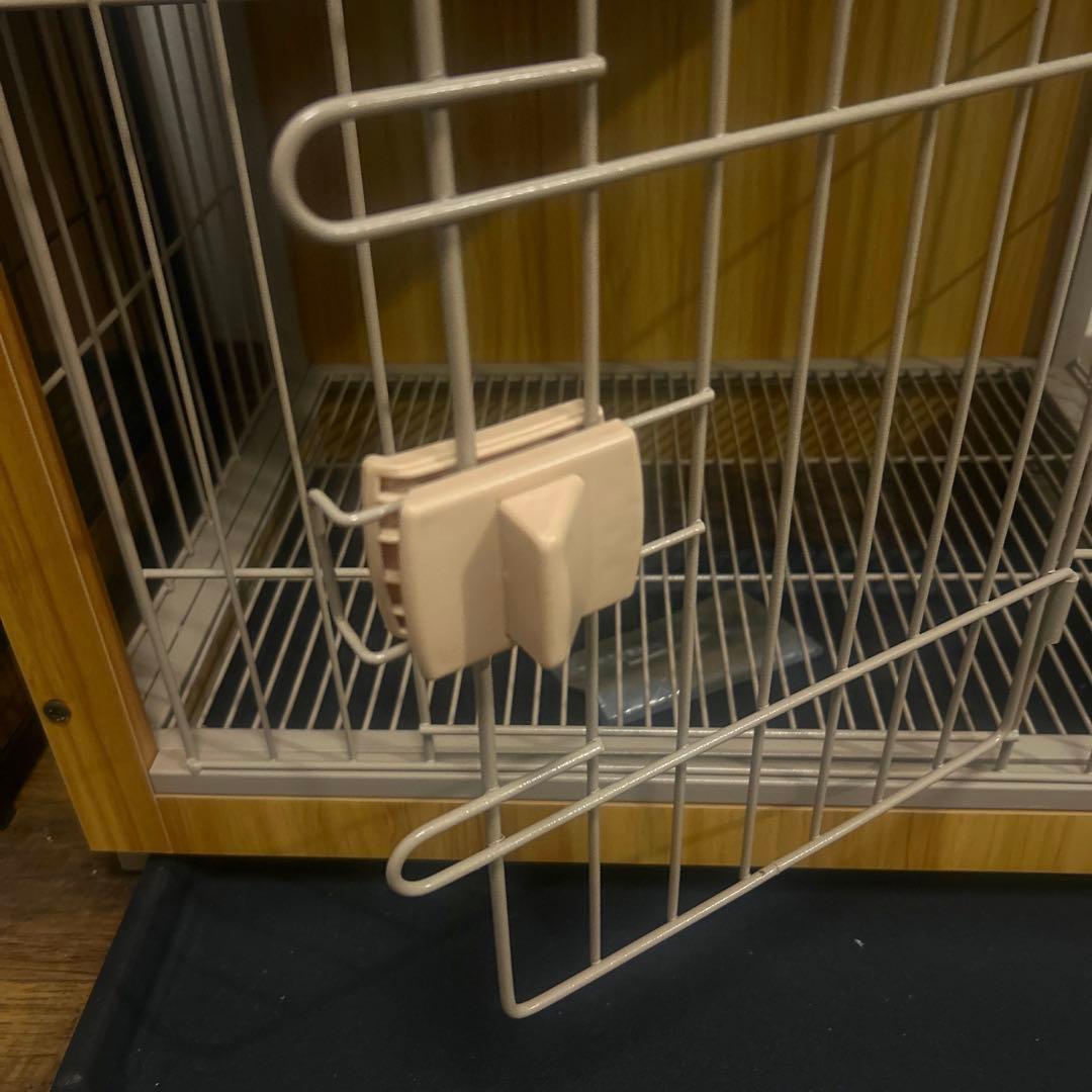 インテリアウッド ペットサークル 木製 Sサイズ 小型犬向 店舗展示品 未使用