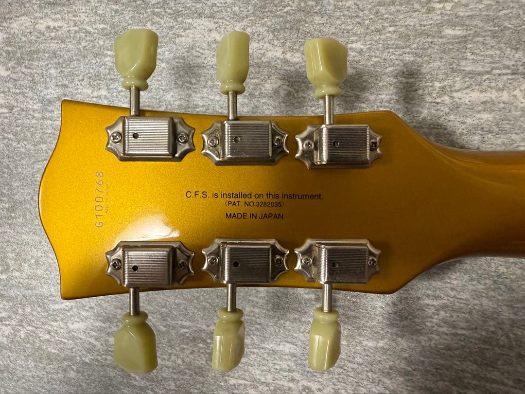 フジゲン製SG　FGN New Classic エレキギター ゴールド