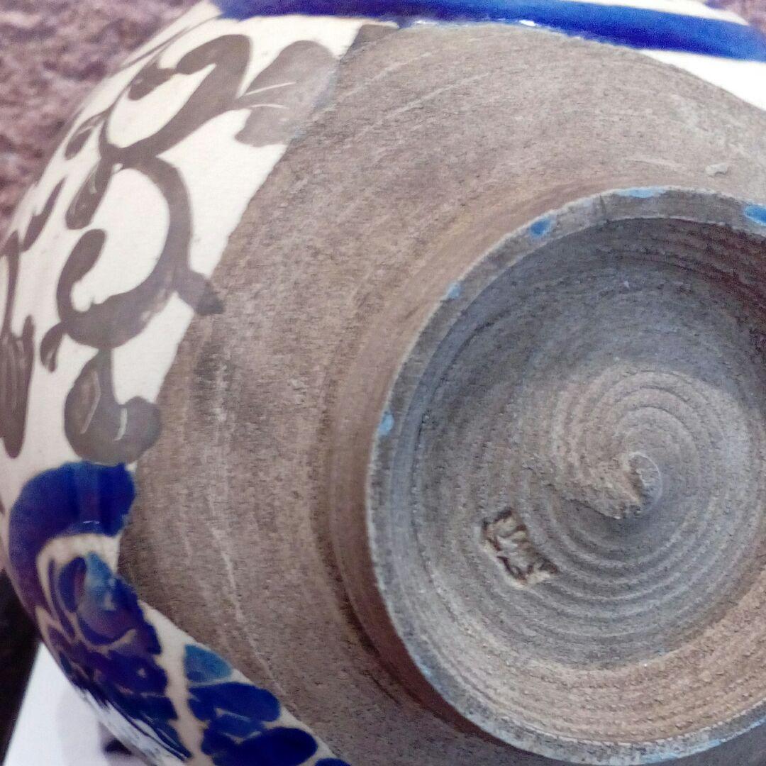 紀州和歌山藩徳川御三家５５万石家老安藤直行所用三ツ葉葵紋名工野々村仁清作抹茶茶碗