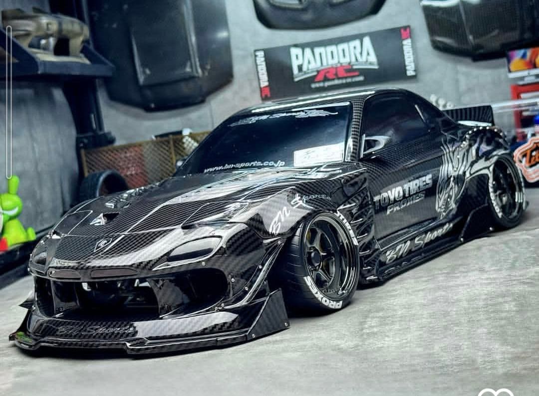 ホビーラジコン DRIFT RC Carbon style RX-7 FD3S PANDRA