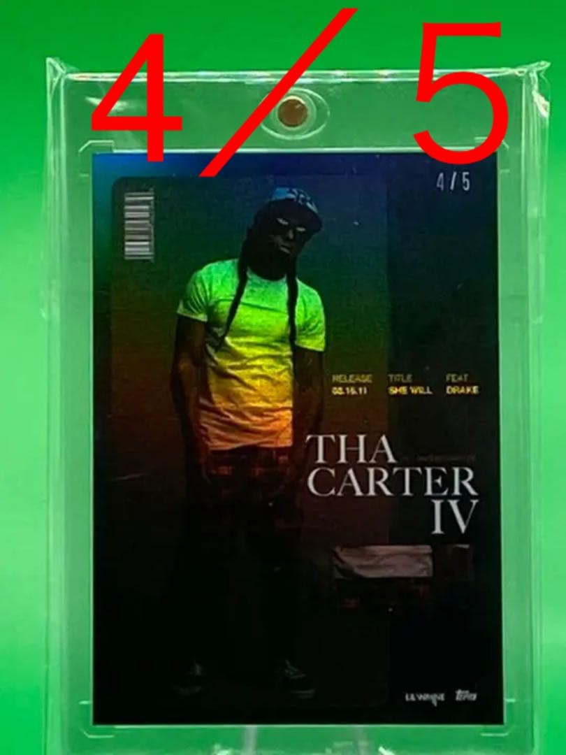 超希少カード　Lil Wayne NOVACANE Tha Carter IV