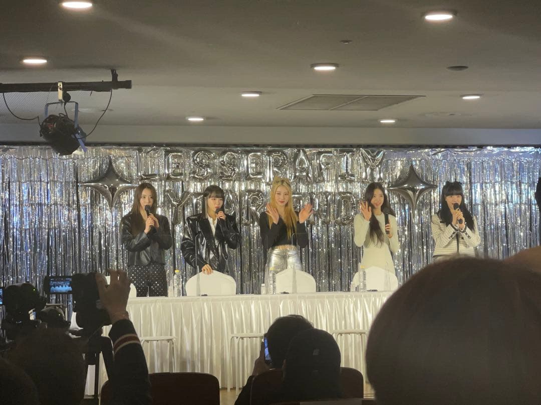 LESSERAFIM メンバー全員直筆サイン antifragile