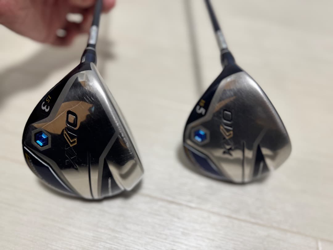 ゼクシオ12 フェアウェイウッド ３W ５Wの２本セット（左用）