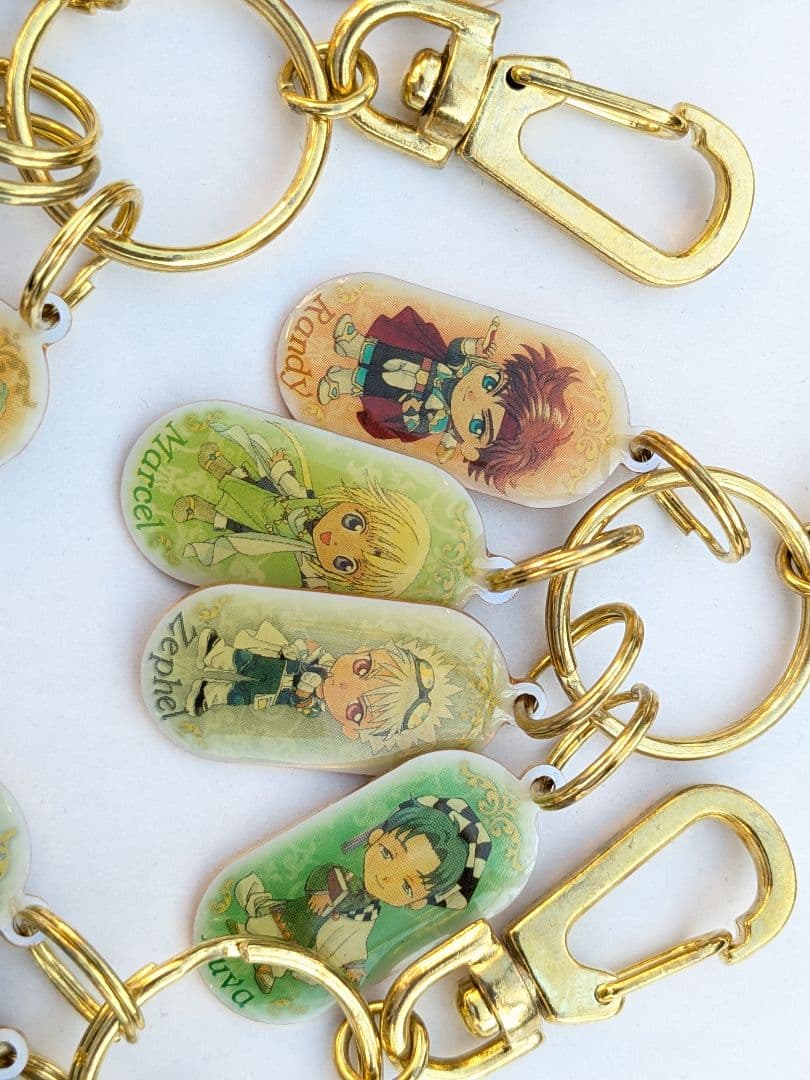 アンジェリーク キーホルダー　4点セット　16キャラ