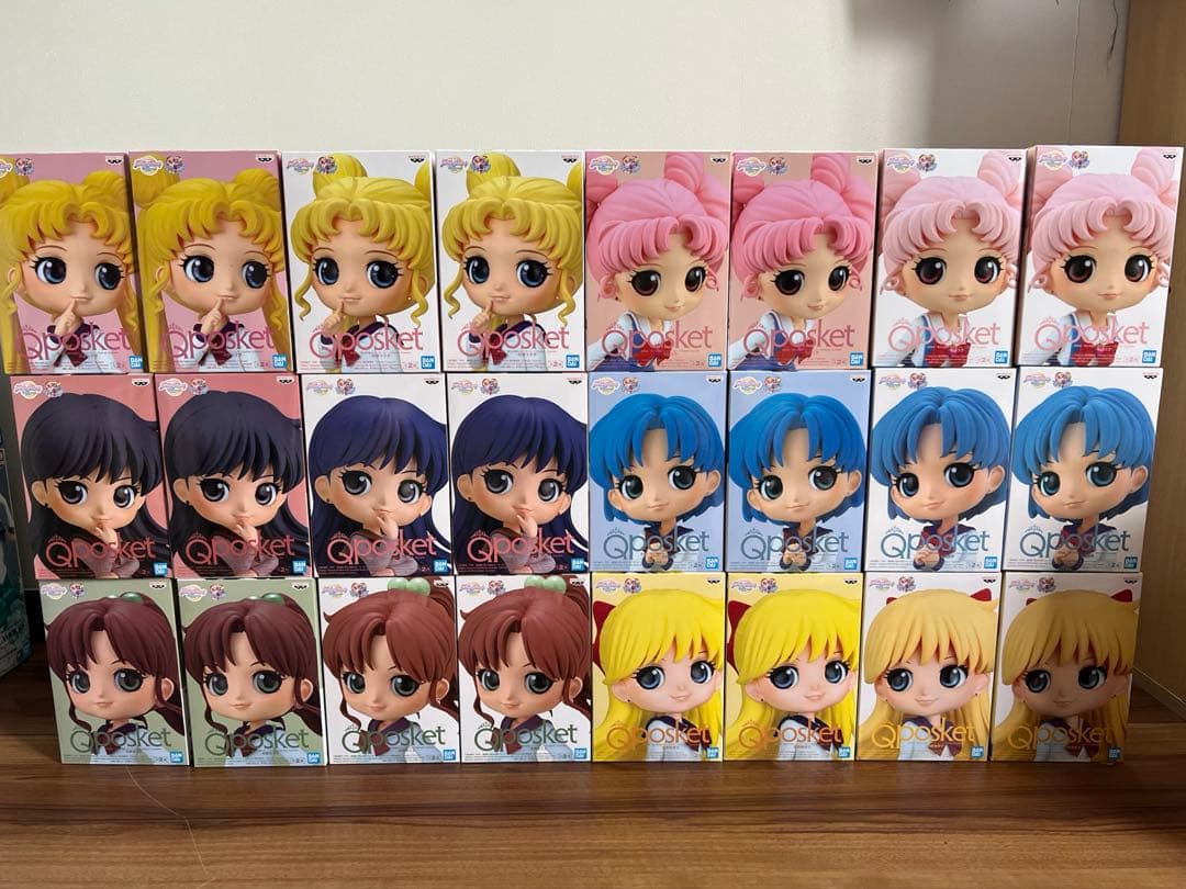 qposket セーラームーン　24個