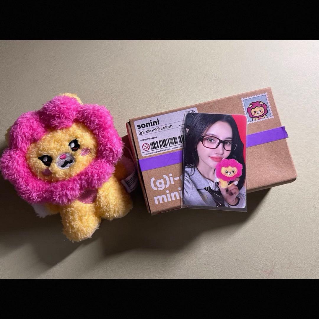 i-dle (G)I-DLE ソヨンソニニ minini ぬいぐるみ ドゥル