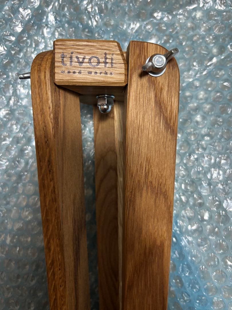 山のU 天板テーブル　asa of hexa 三脚付き