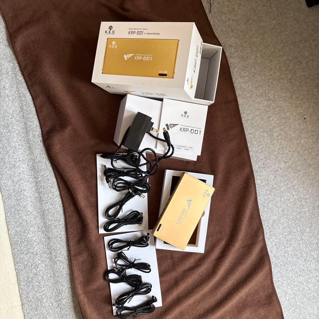 K.E.S KRP-001 リチウムイオンバッテリー内蔵パワーサプライ