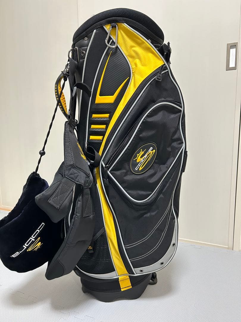 美品 コブラ キャディバッグ スタンド