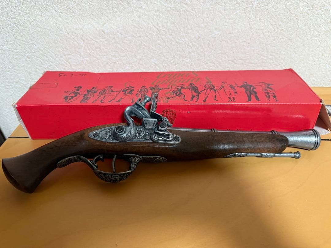 フリントロック式　ピストル　銃　モデルガン　スペイン製