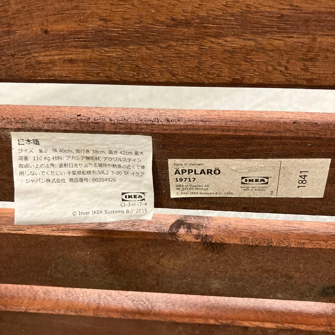 IKEA ÄPPLARÖ 折りたたみ式アウトドアチェアチェア テーブル　セット