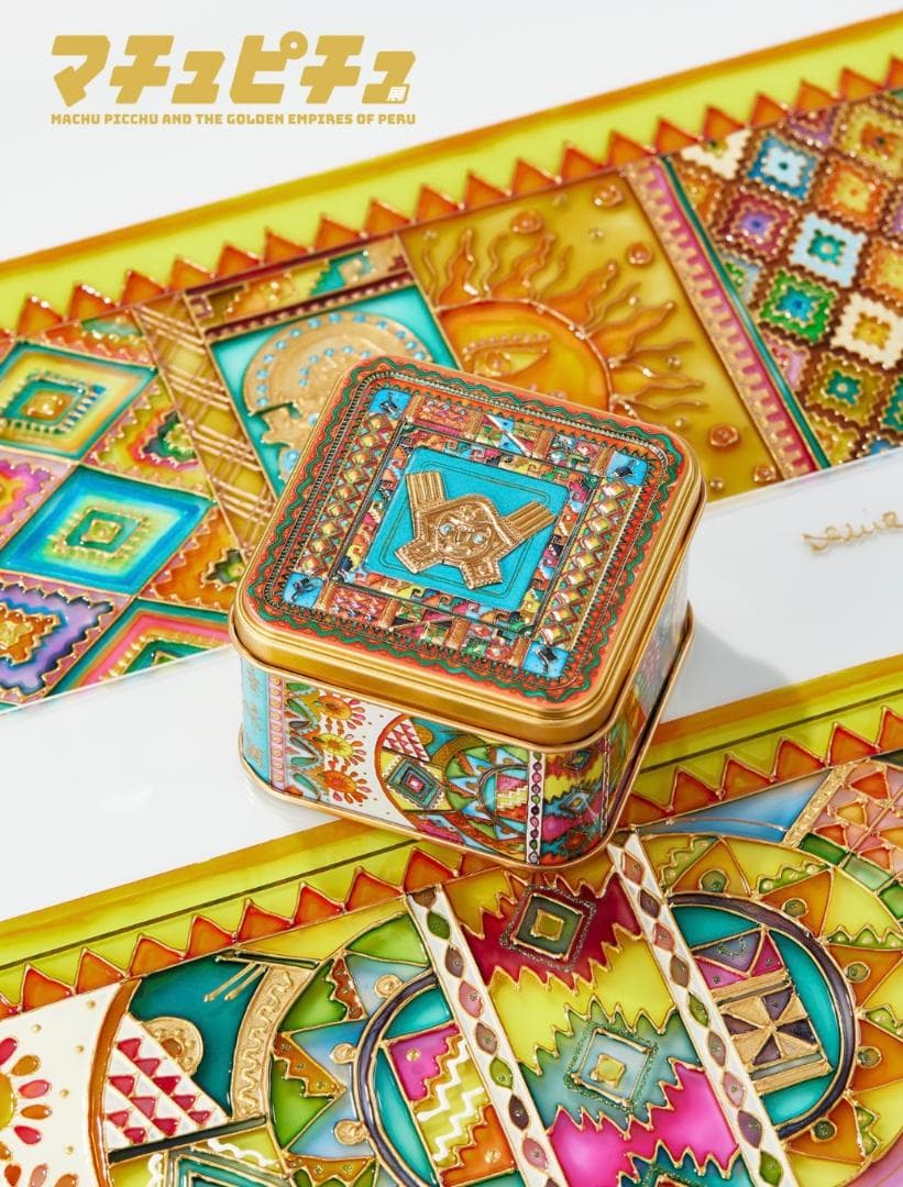 【新品未開封】マチュピチュ展　青山デカーポ　マチュピチュ缶　クッキー