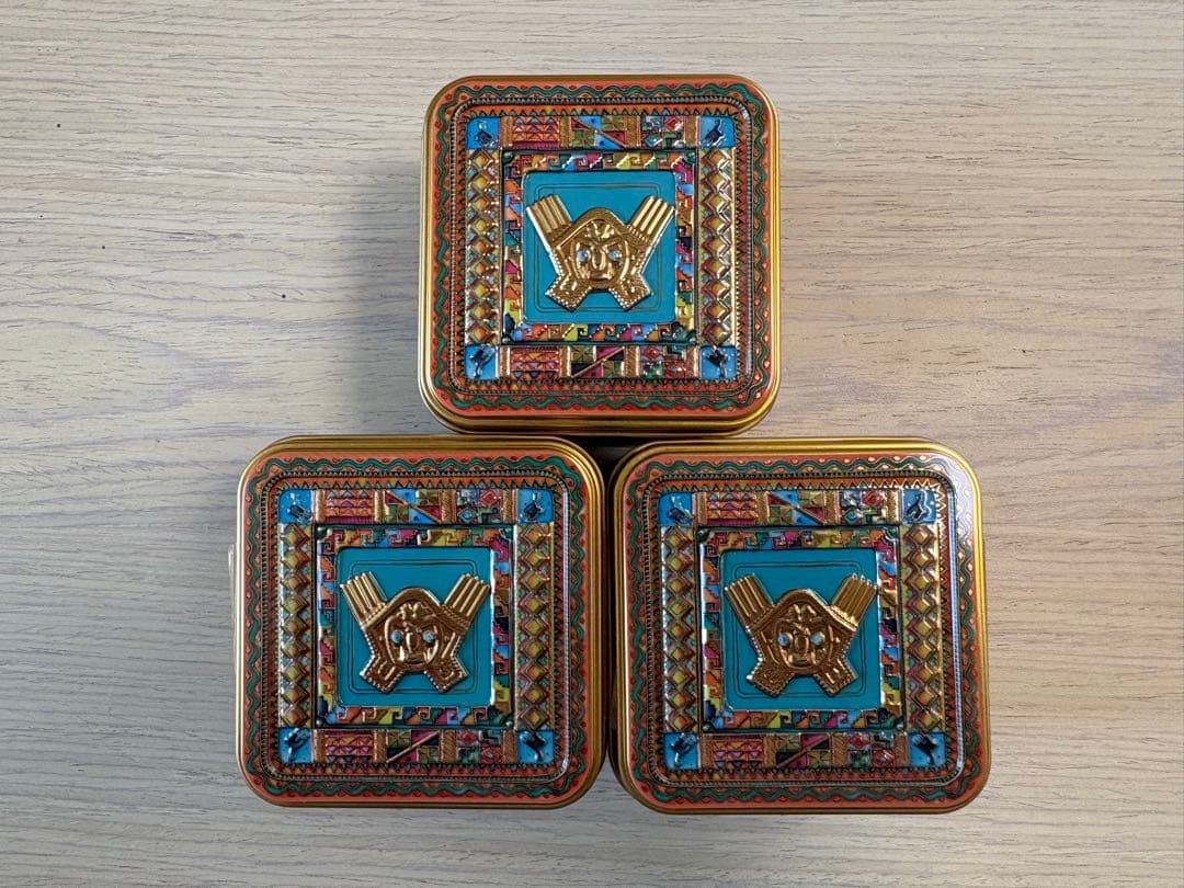 【新品未開封】マチュピチュ展　青山デカーポ　マチュピチュ缶　クッキー