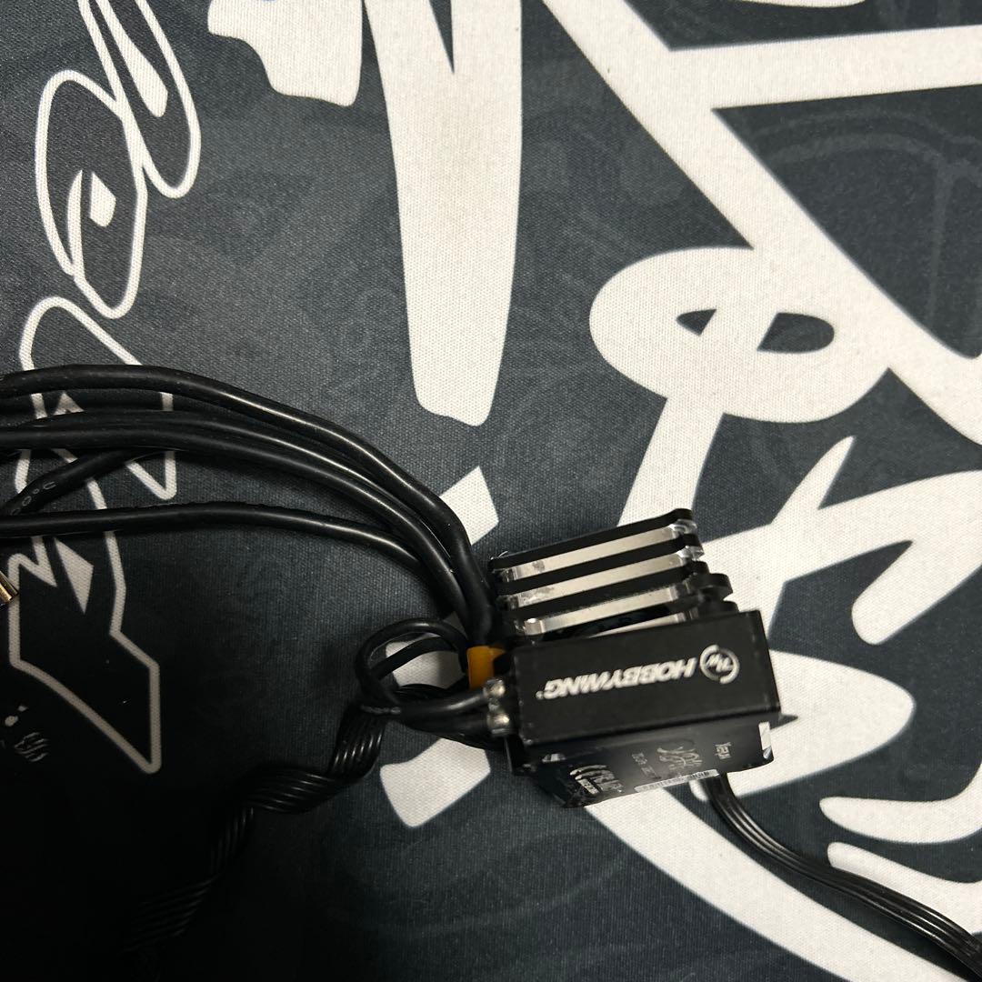 Hobbywing XD10 アンプ　キャパシタ、端子付き