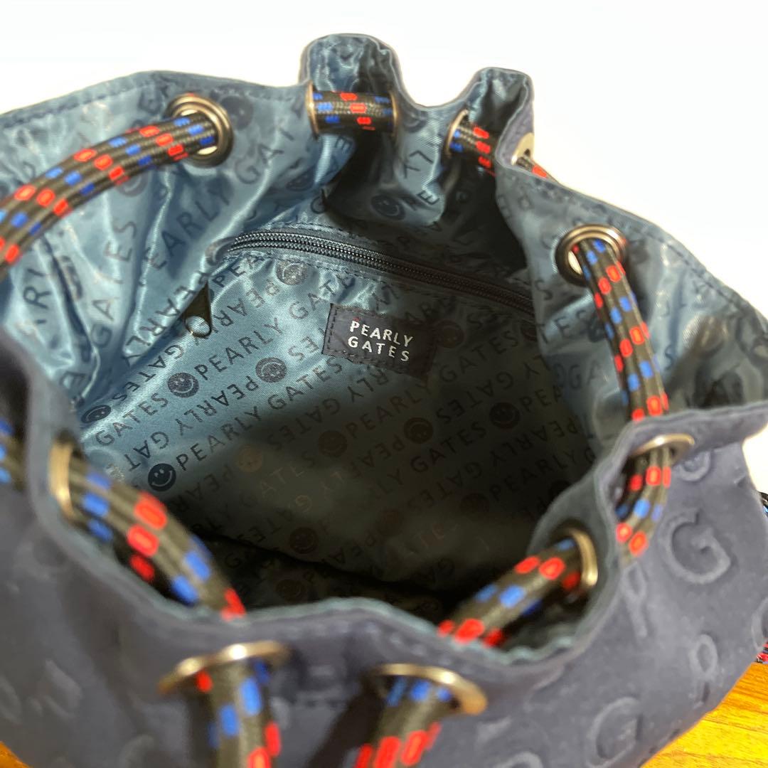 新品　未使用　パーリーゲイツ　カートバック　紺色