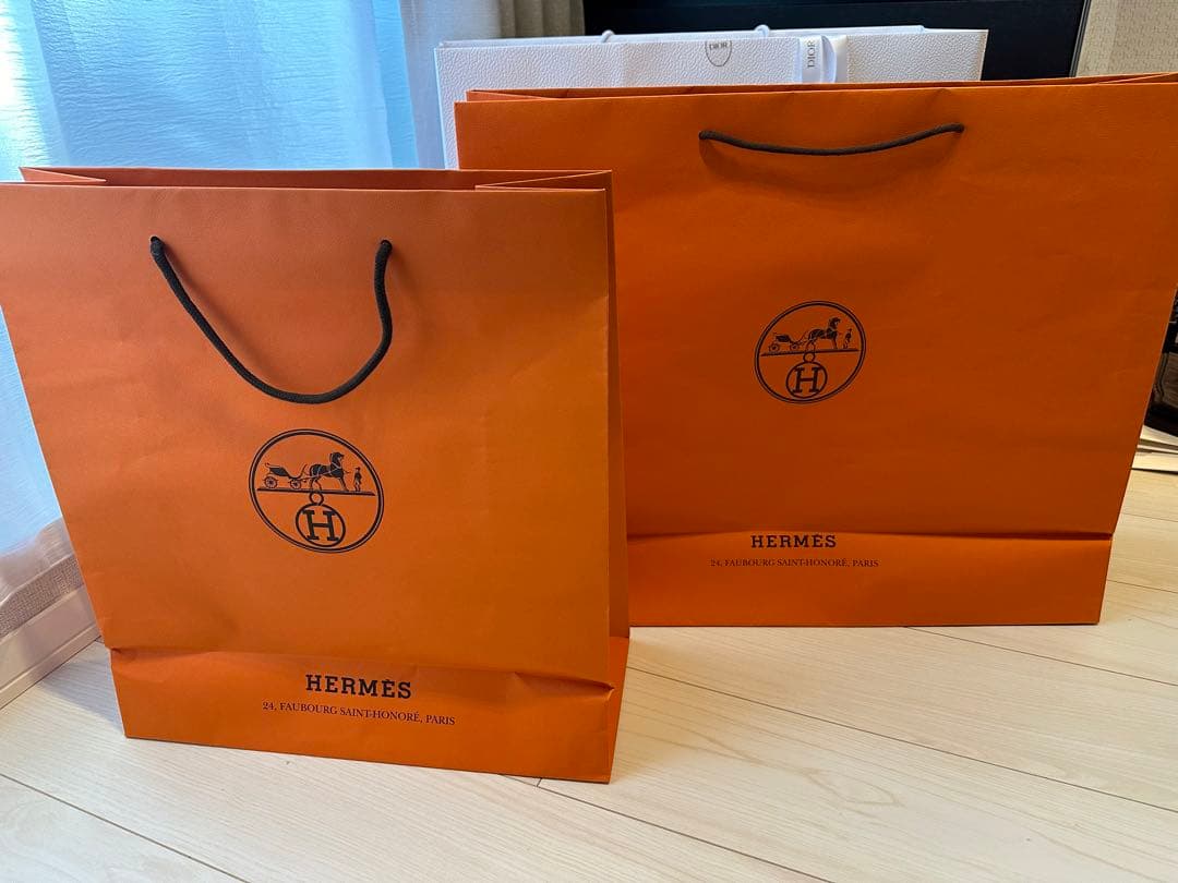 ブランドショップ袋4点セット　バッグの入っていた紙袋