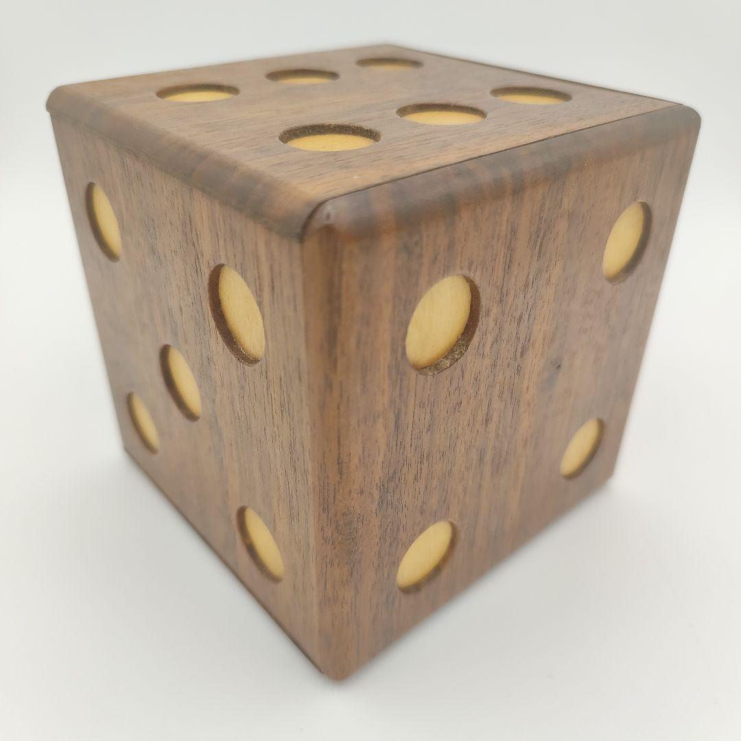 安兵衛　からくり細工　サイコロ　からくり箱