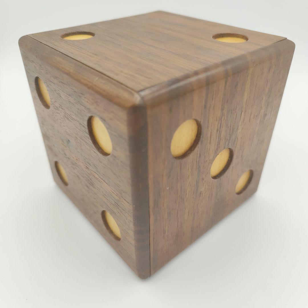 安兵衛　からくり細工　サイコロ　からくり箱