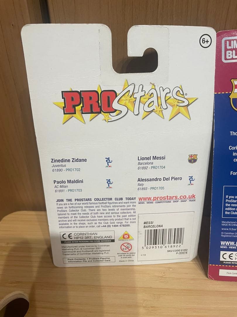 激レア　プロスターズ　バルセロナメッシセット　おまけバルデラマ