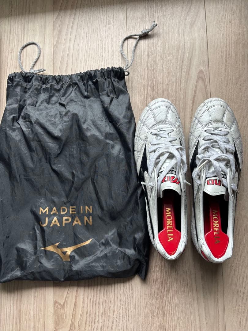 ミズノ モレリア2 Japan 26.0cm クロスステッチ キーパー・袋付