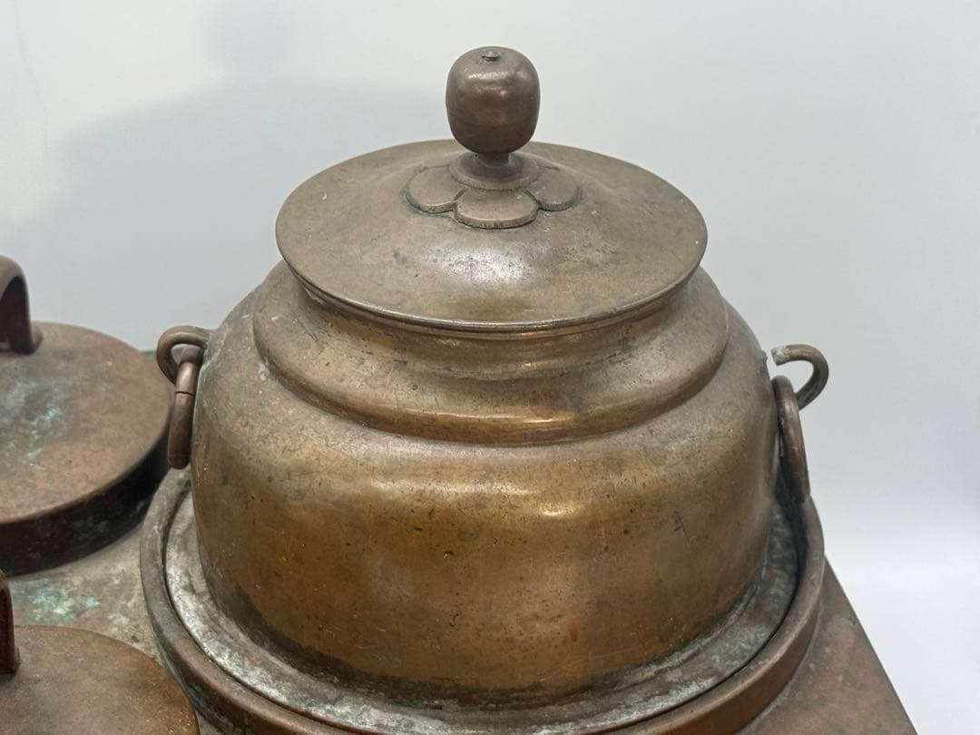 レトロ　銅製　熱燗器　燗銅壷　古道具　アンティーク　送料込み260202