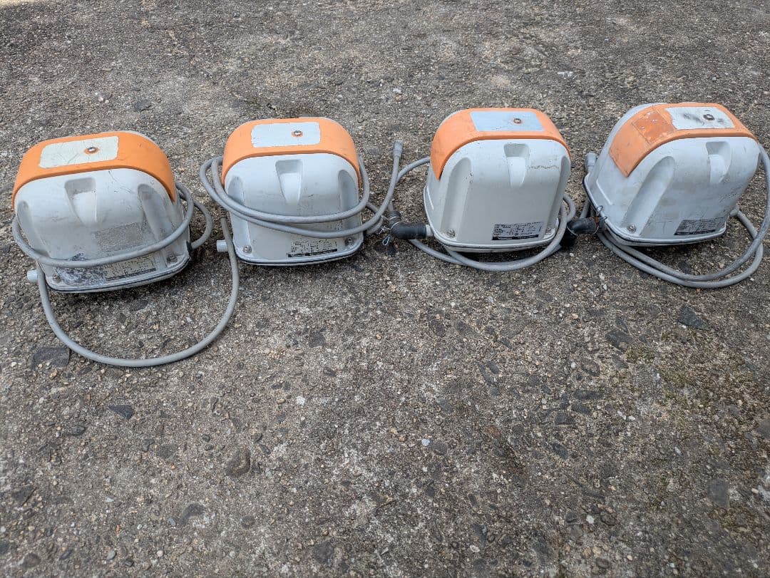 ジャンク品　安永 AP-50 浄化槽 水槽 アクアリウム ブロワー エアーポンプ