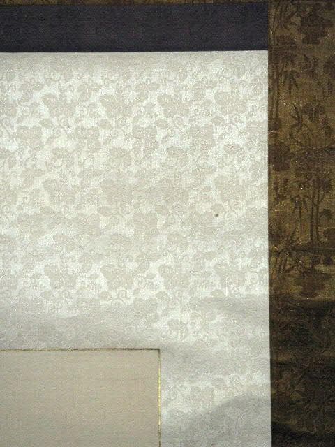 ♥掛軸　大正時代　皇后陛下　つづれ織り　大正天皇　人物　掛け軸　骨董品