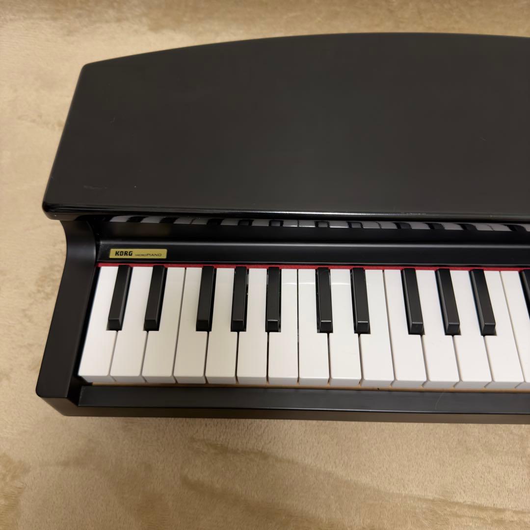 KORG microPIANO 2016年製 61鍵 黒 AC付