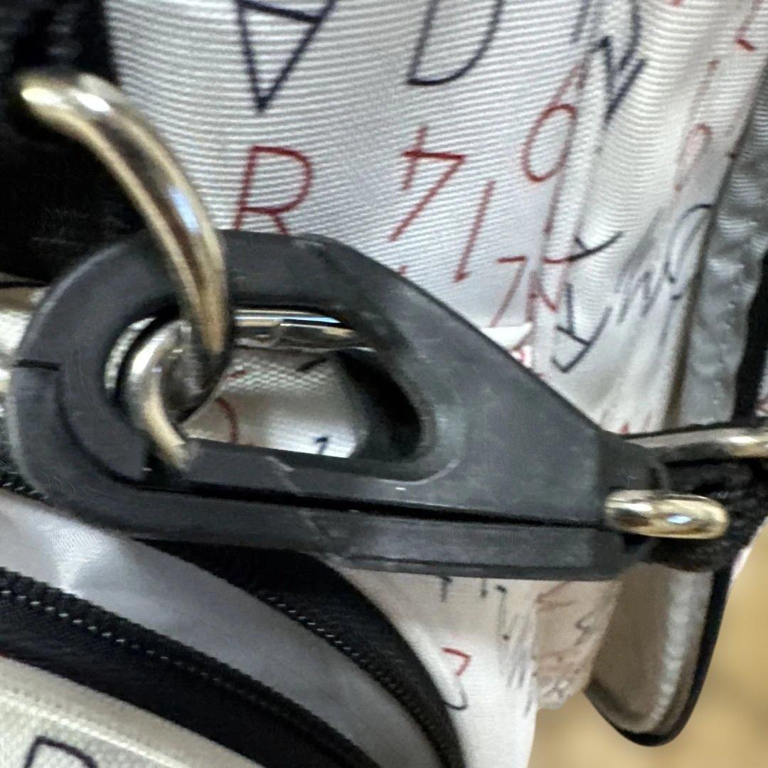 Admiral ADMG1BC8 キャディバッグ ホワイト ゴルフバック