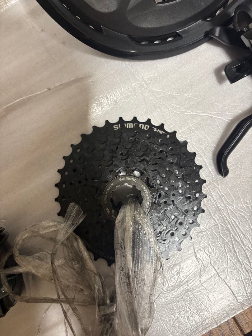 購入予定者あり 新車外し　フラットバー用クラリスコンポセットr2000