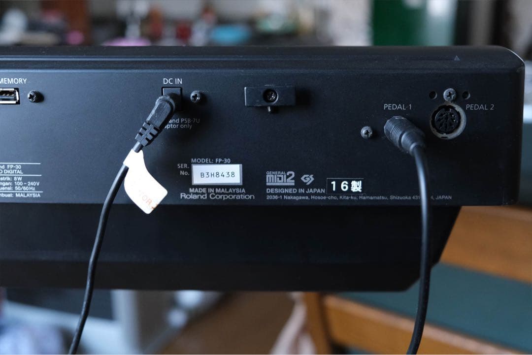 [送料込み]Roland FP-30ローランド電子ピアノ　スタンド付き