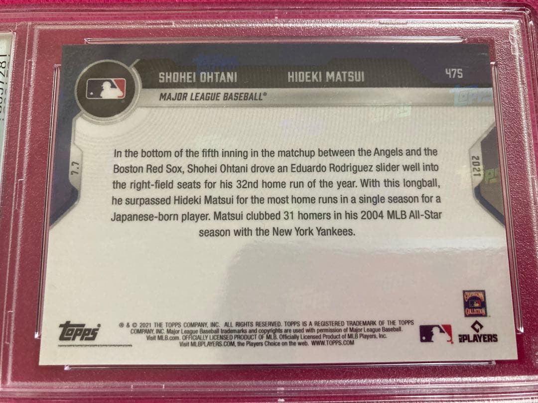 psa10 大谷翔平　松井秀喜